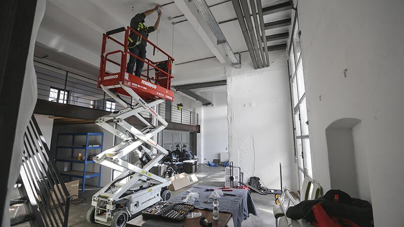 Den Umzug haben wir alleine gestemmt.