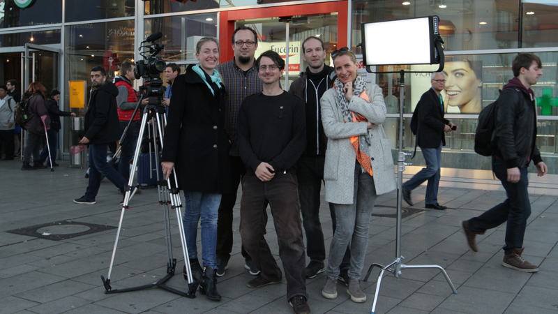 Dreh Imagefilm Apotheke im Kölner Hauptbahnhof