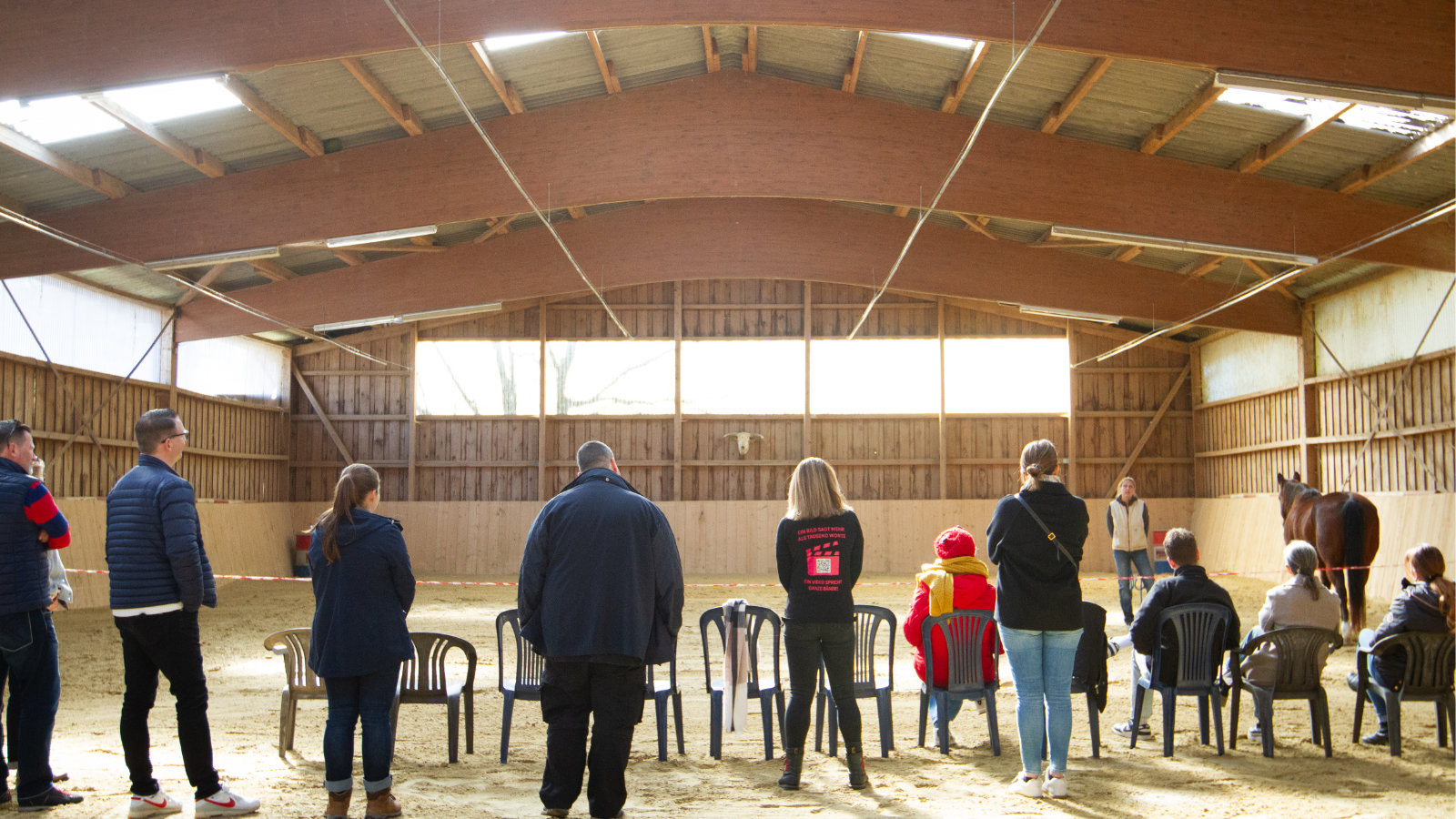 Unser erstes pferdegestütztes Medientraining im Westerwald